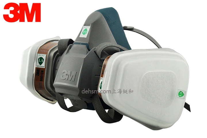 3M650P防毒面具圖片-反面