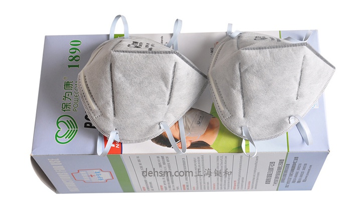 保為康1890KN95防毒口罩包裝盒圖