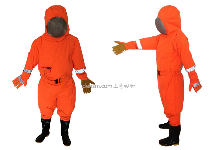 DH1030風扇型防蜂服圖片-正面側面