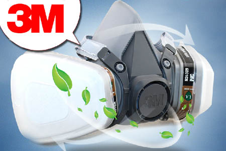 最好的3M防毒面具6200，應(yīng)用領(lǐng)域最廣泛