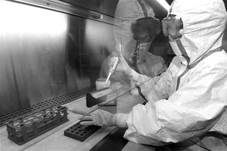 實(shí)驗(yàn)室研制埃博拉病毒檢測(cè)試劑盒