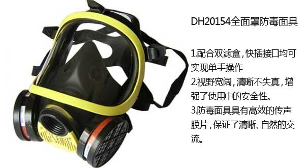DH20154防毒面具