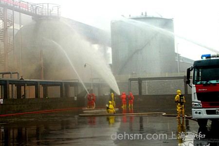 粗苯貯罐區泄漏引發火災消防現場救援