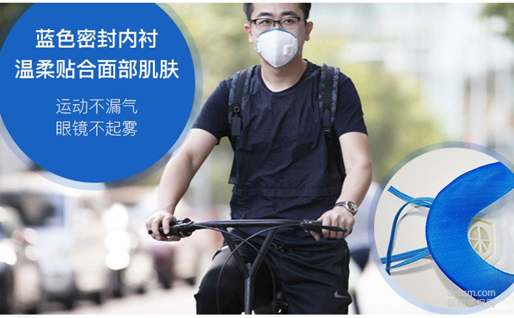 杜邦3D立體防霧霾口罩密封襯設計