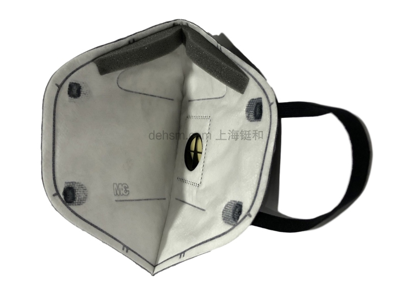 3M9501M KN95防塵口罩圖片-內側