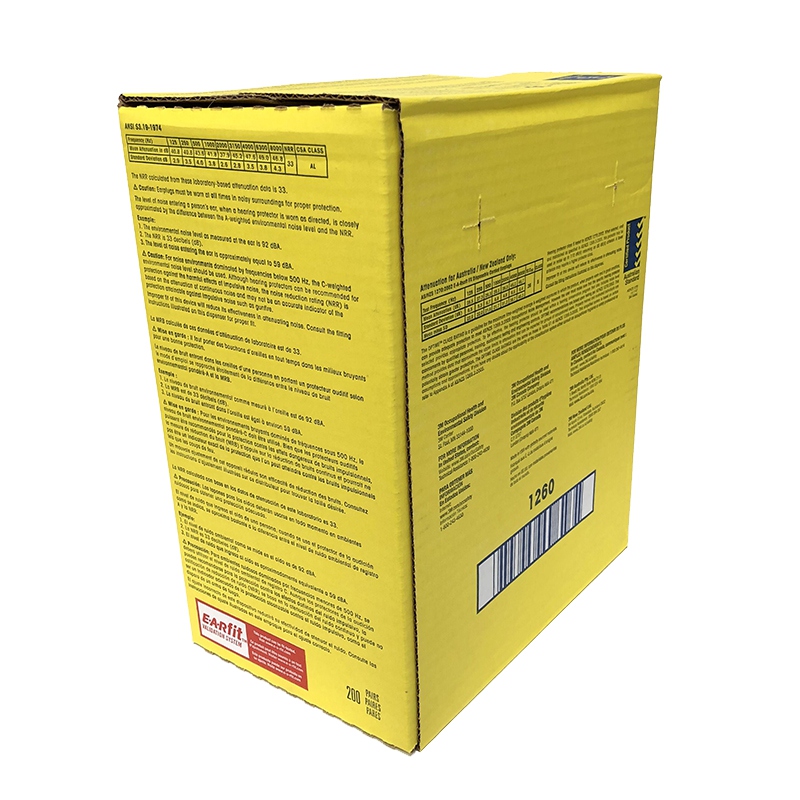 3M312-1260防噪音耳塞包裝圖2