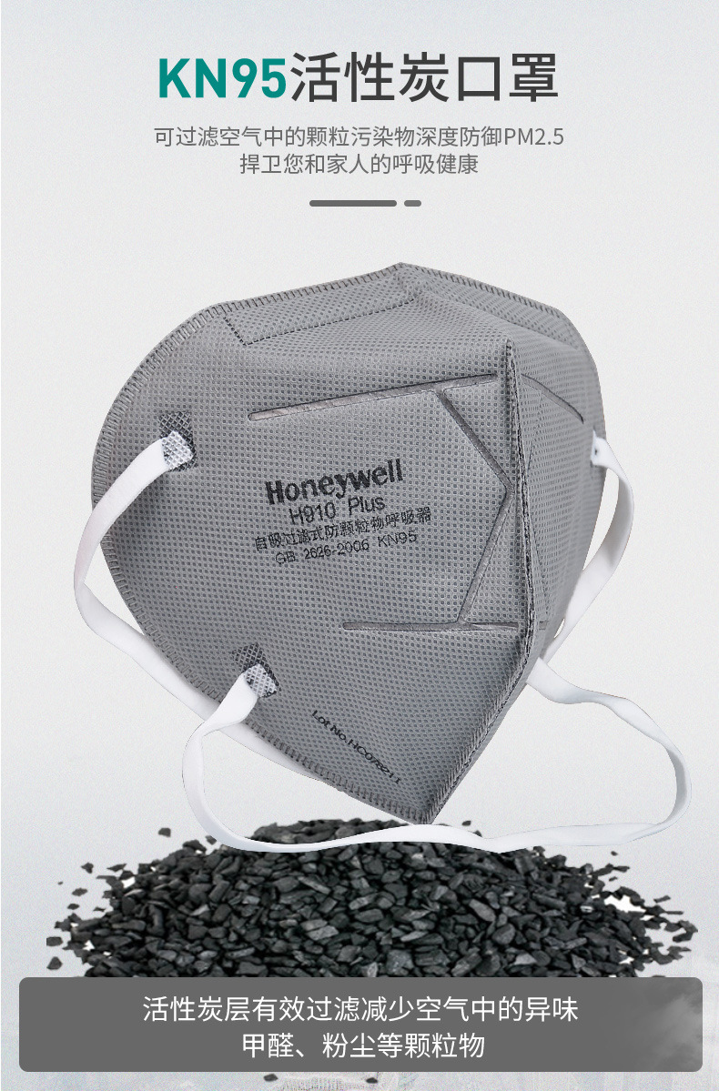霍尼韋爾H1009102C防塵口罩圖3