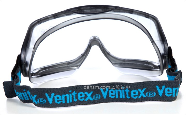 代爾塔101104 防化防霧護目鏡圖片-反面