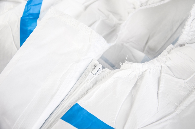 綠禾雀一次性醫用防護服雙層拉鏈