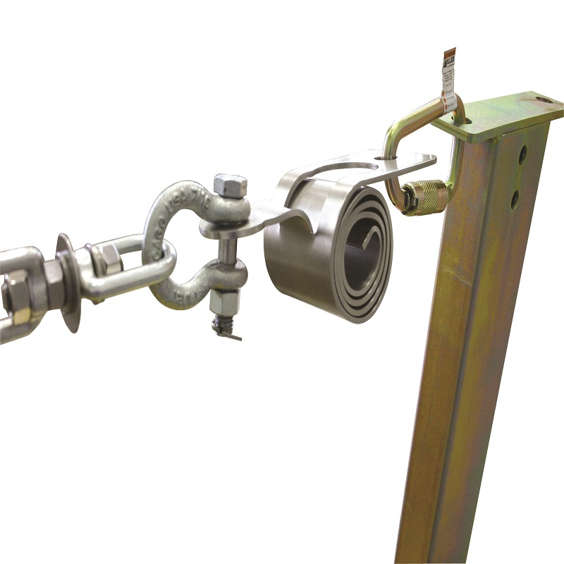 霍尼韋爾SGS18/30FT 9m鋼纜式工字鋼臨時生命線系統圖3