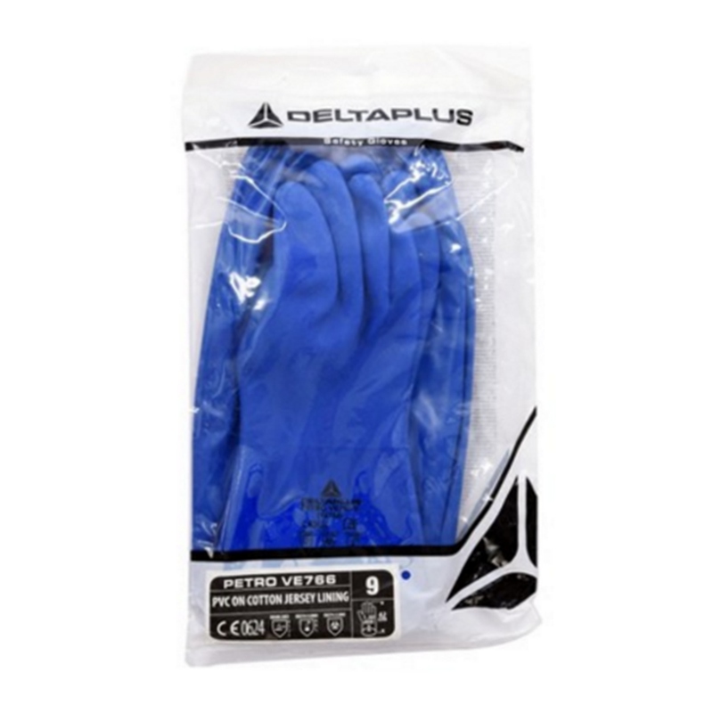 代爾塔201766 PVC防化手套圖2