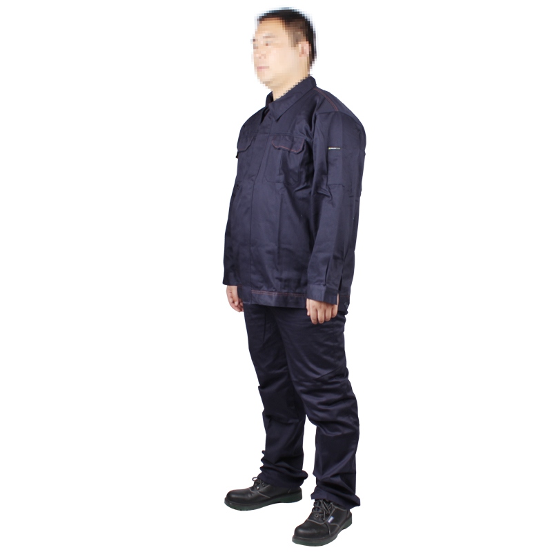 代爾塔405168全棉防靜電服套裝圖1