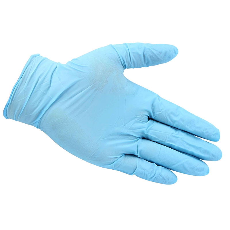 安思爾92-210藍(lán)色一次性無(wú)粉丁腈手套圖2