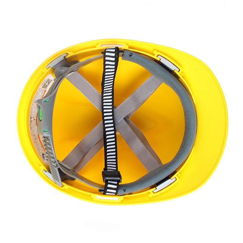 梅思安10146459標準型PE黃色安全帽圖4