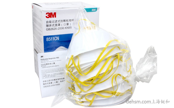 3M8511N95防護口罩包裝圖