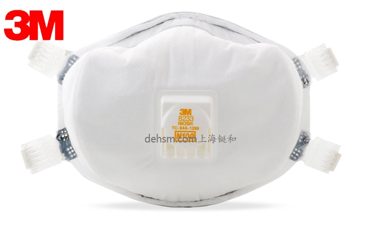 3M8233N100口罩圖片-正面