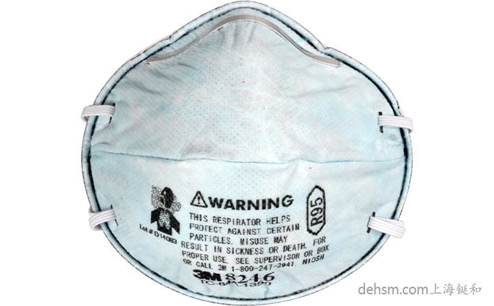 3M8246R95口罩正面圖