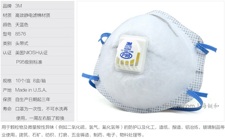 3m8576口罩圖片1